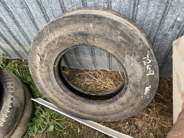(1) GY 7.50-20 Duo-Rib tire
